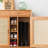 Multi Layer Rattan Shoe Storage Cabinet