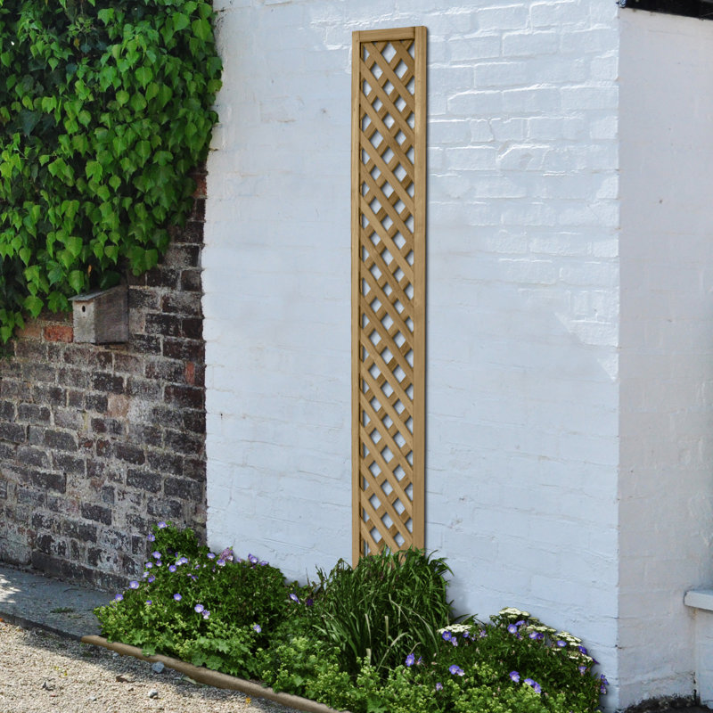 180cm H Wood Lattice Panel Trellis, 180cm H x 30cm W