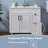 36'' Matte White Modern Free-Standing Single Bathroom Vanity With Ceramic Pot