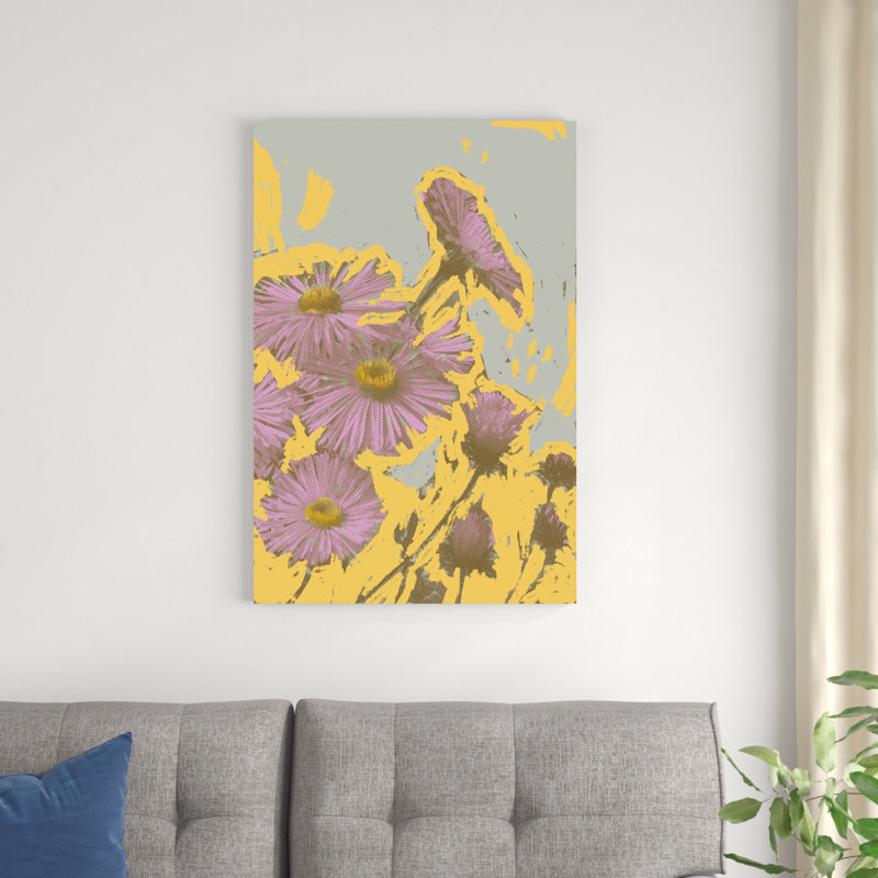 Pop Art Floral VI, H 36 po x l 24 po x P 1,25 po
