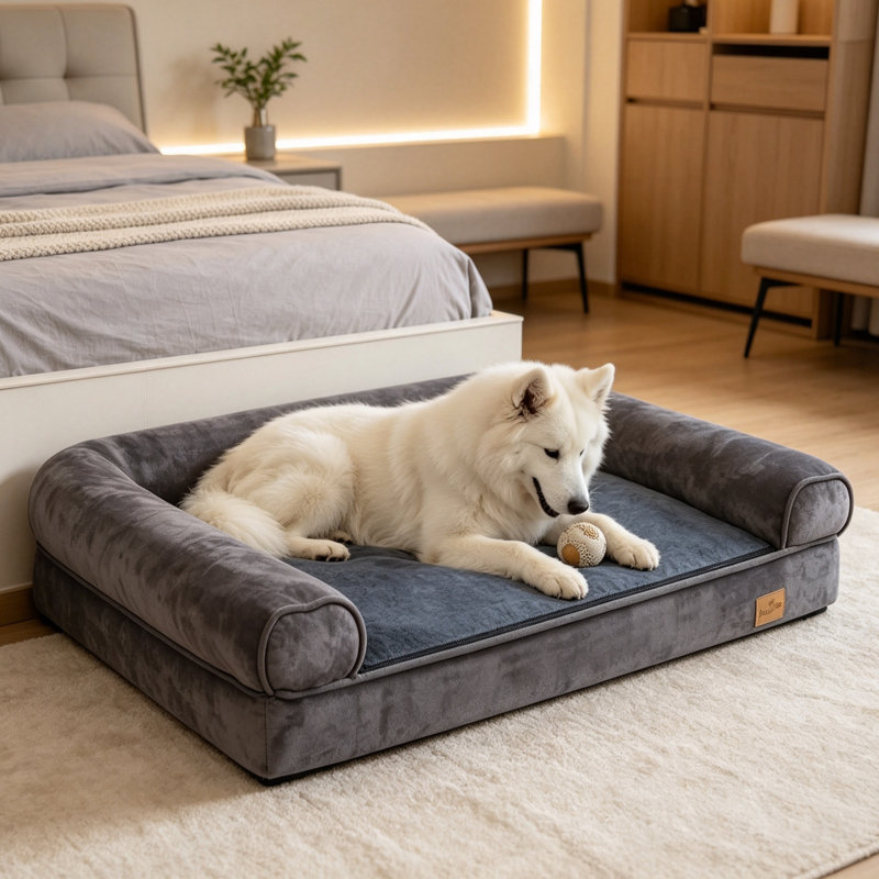 Hundebett Dog Beds Bolster Cushion, 20cm H x 120cm W x 90cm D