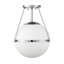 Plafonnier 1 lumière Amirah en chrome-839388493