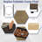 7 Pieces Outdoor Furniture Set with Fire Pit Table and Propane Tank Cover-904043347