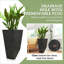 Pots de fleurs empilables, pots de fleurs, grands pots de fleurs-1775603092