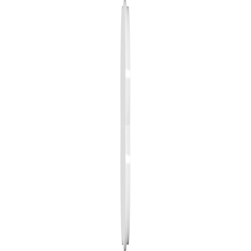 Médaillon de plafond contemporain en PVC de qualité architecturale Charlotte, H 1 po x l 28 po x P 28 po