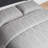 Ensemble de housse de couette jacquard en coton 3 pièces Cityblocks-104736079