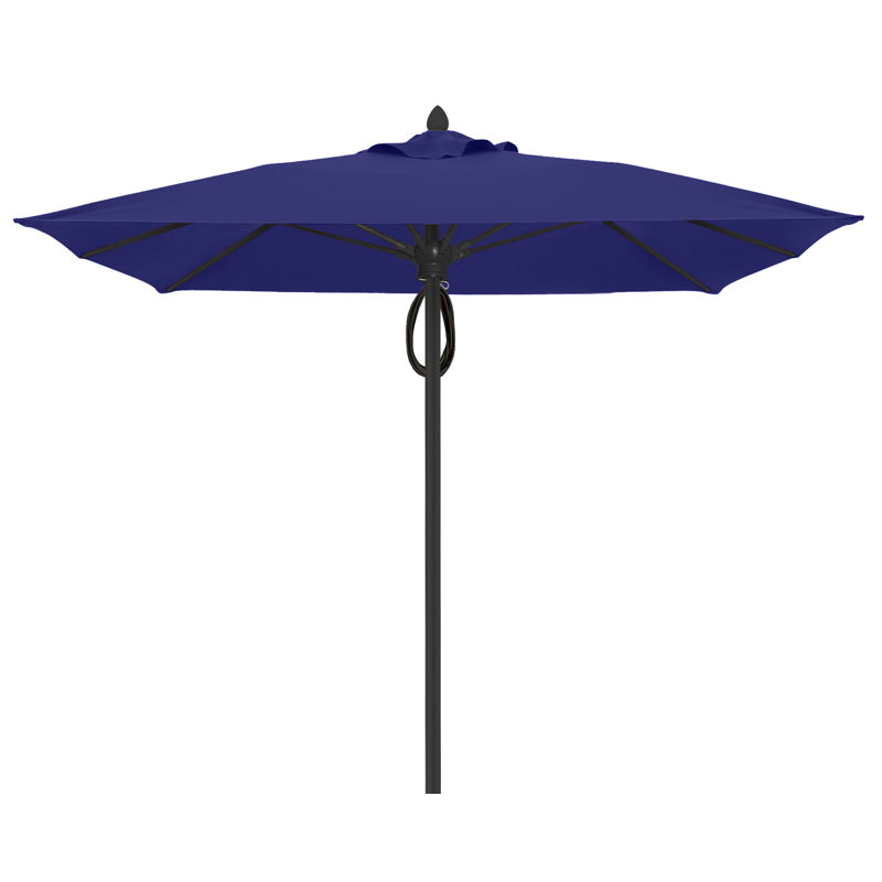 Parasol de marché carré 7,5 pi Prestige, Blanc, Capitaine de marine