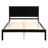 Chares Wood Platform Bed With Headboard-794416797-711956074