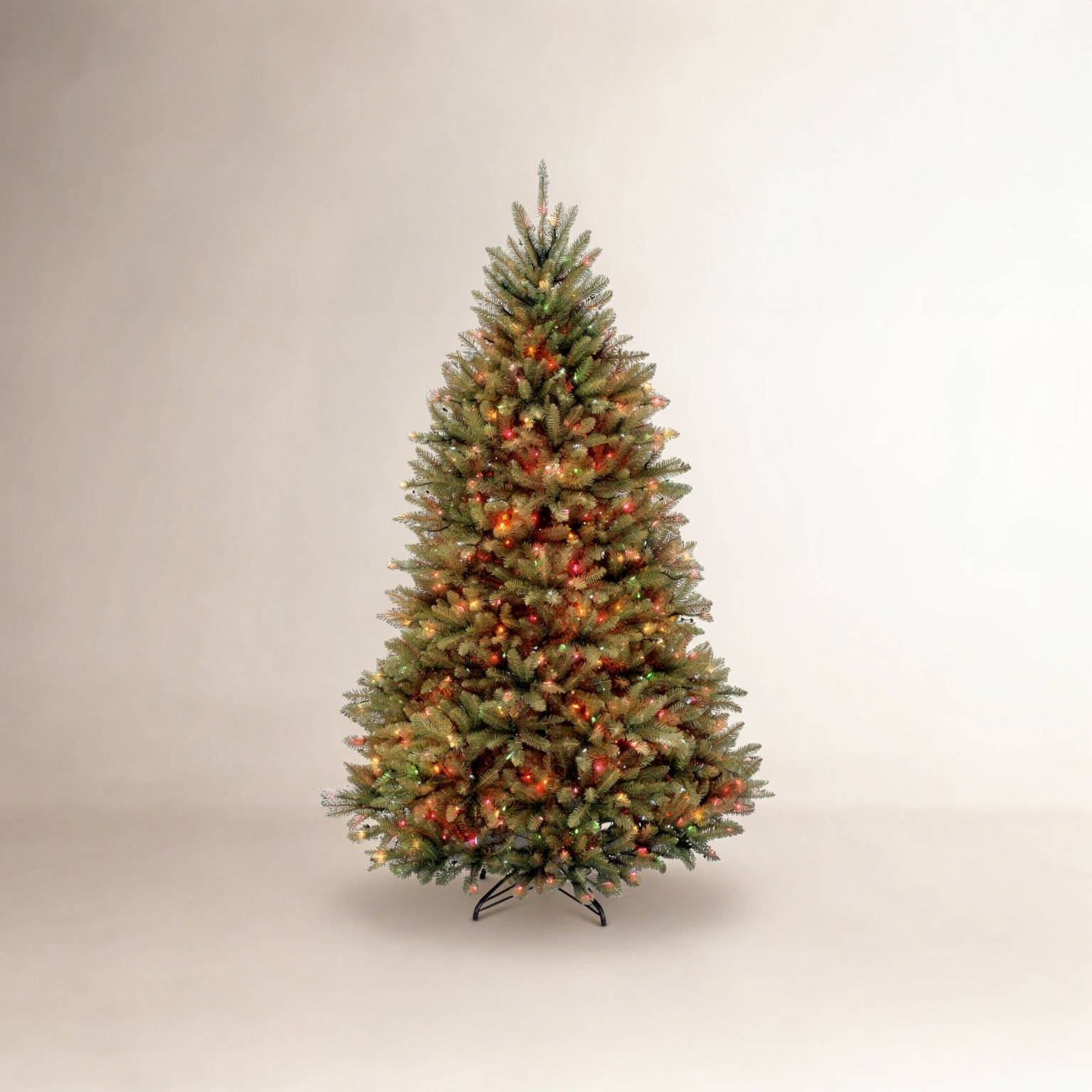 Pre-Lit Fir Christmas Tree, 6.5'
