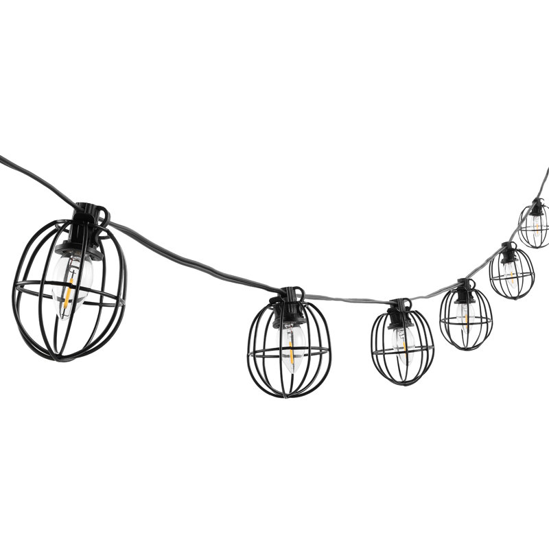 Baltimore Outdoor 10 - Bulb 120'' Plug-in String Light