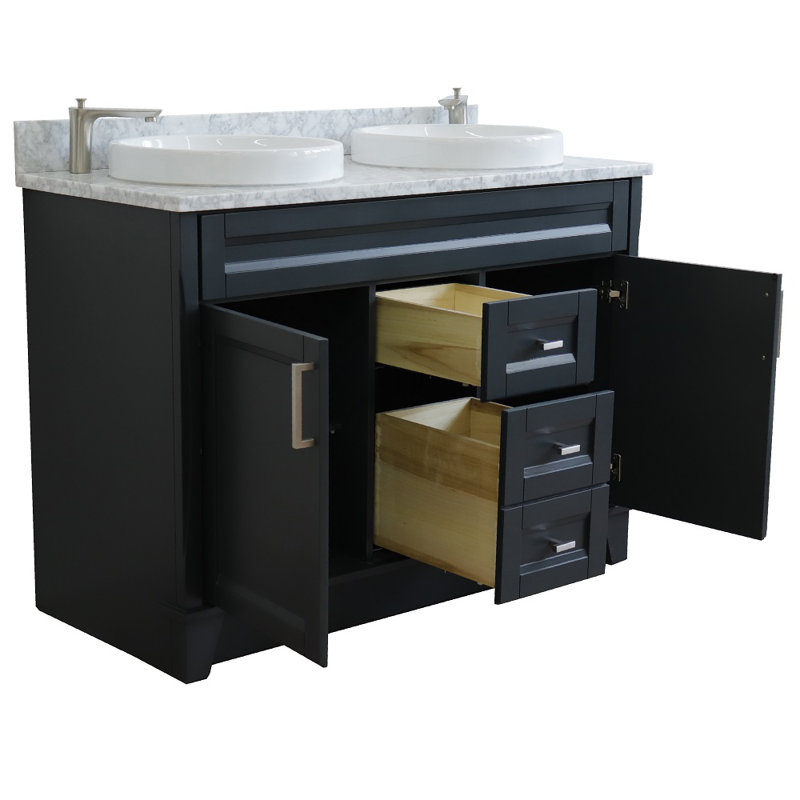Ensemble de meuble-lavabo double 49 po