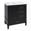 Armoire de salle de bain avec trois tiroirs-155658014