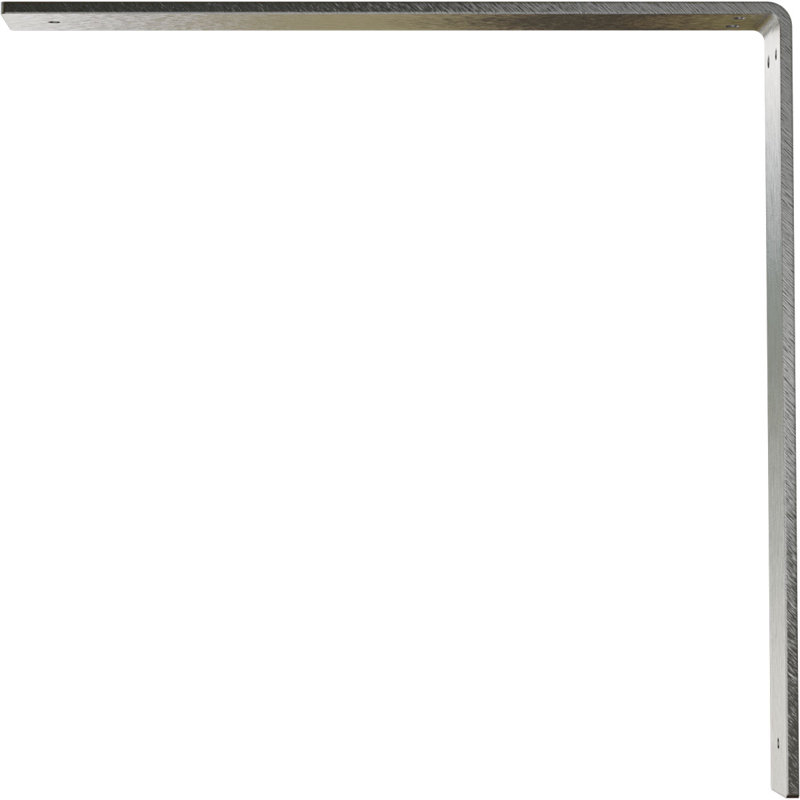 Support en acier Hamilton, H 16 po x l 2 po x P 16 po, Stainless Steel
