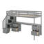 Lit mezzanine simple avec bureau et tiroir-1662853895