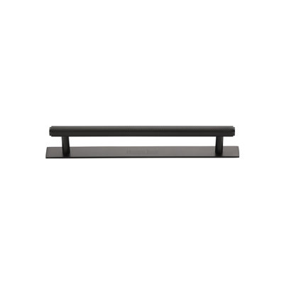 Heritage Brass Heritage Cabinet Pull Knurled Design with Plate