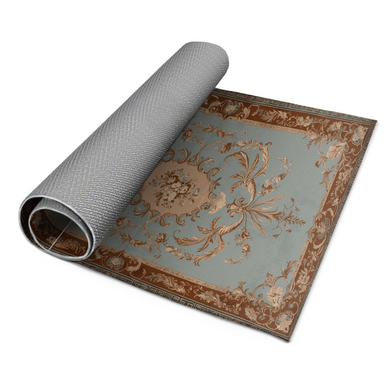 Tapis d'intérieur et d'extérieur gris français, Rectangulaire 3 pi x 5 pi