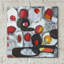  «Fruit Collage 2» par Coco Good, art mural en verre acrylique, 12 po x 12 po