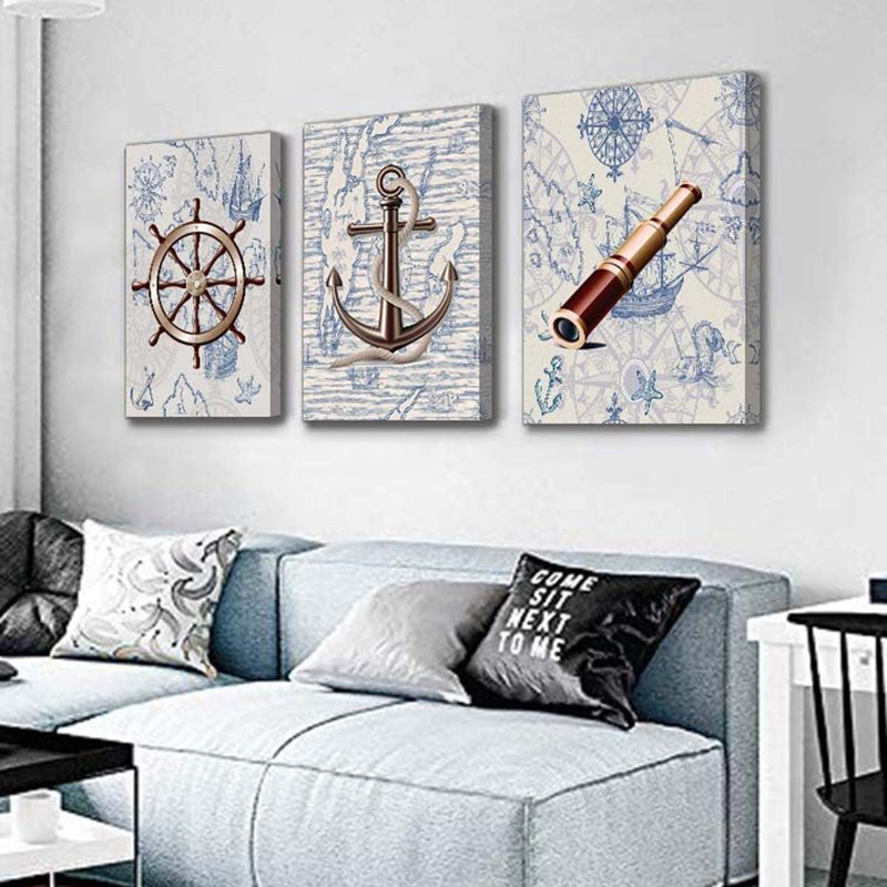 3 Piece Wrapped Canvas Print
