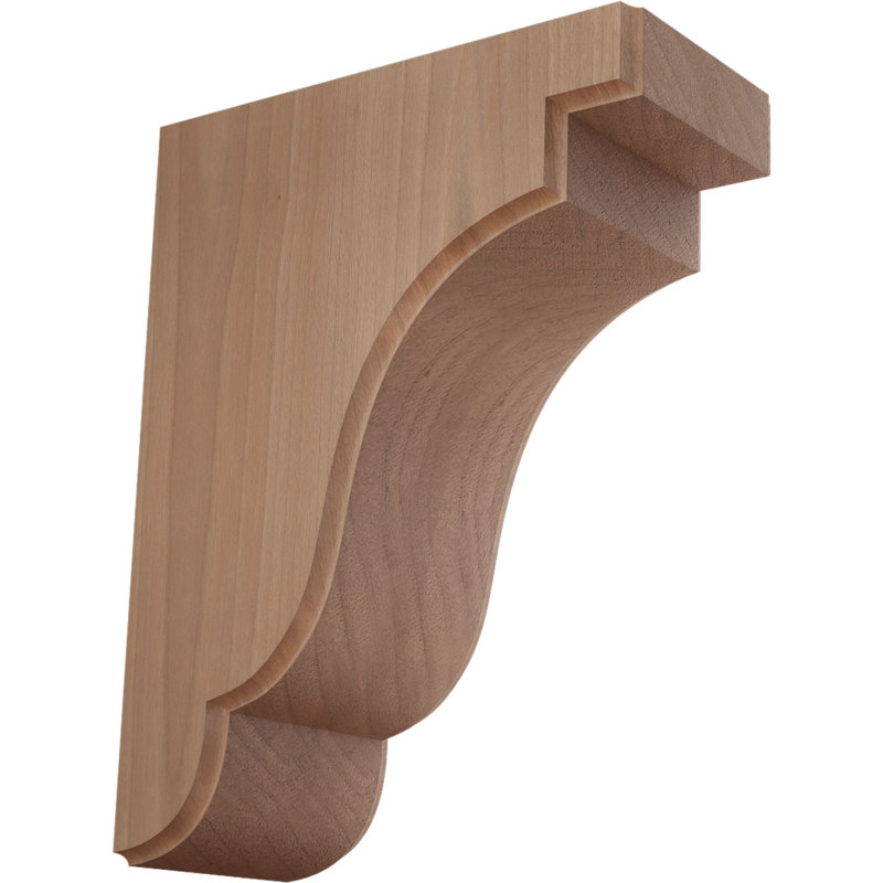 Support Bedford, Cerisier, 3.5-in. W x 7.25-in. D x 9.5-in. H