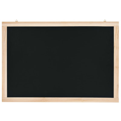 Tableau noir en bois de cèdre vidaXL