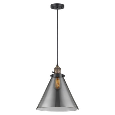 Luminaire suspendu en forme de globe à 1 lumière Anisley
