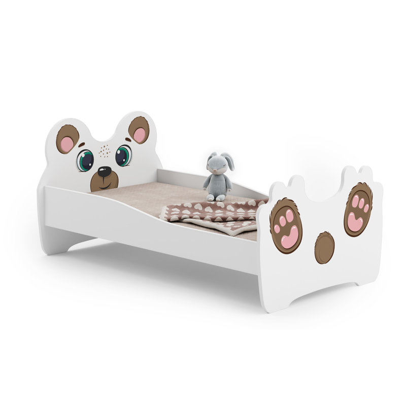 Teddy Bear children's bed, European Toddler (80 x 160cm)