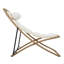 Chaise pliante d'extérieur 2 pièces