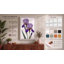 Twin Irises Botanical - Wrapped Canvas-1462500634-1462500635