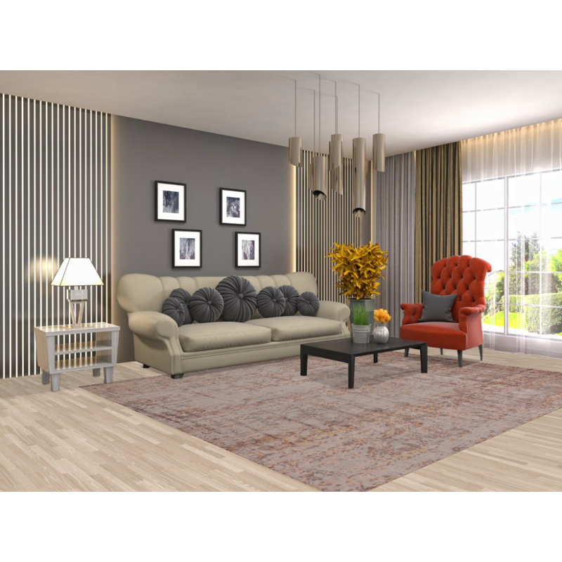 Tapis moderne all-over 8 x 10