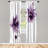 Microfiber Floral Semi-Sheer Rod Pocket Curtain Panels-61298663-61939684