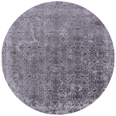 Tapis oriental noir / gris Grenville