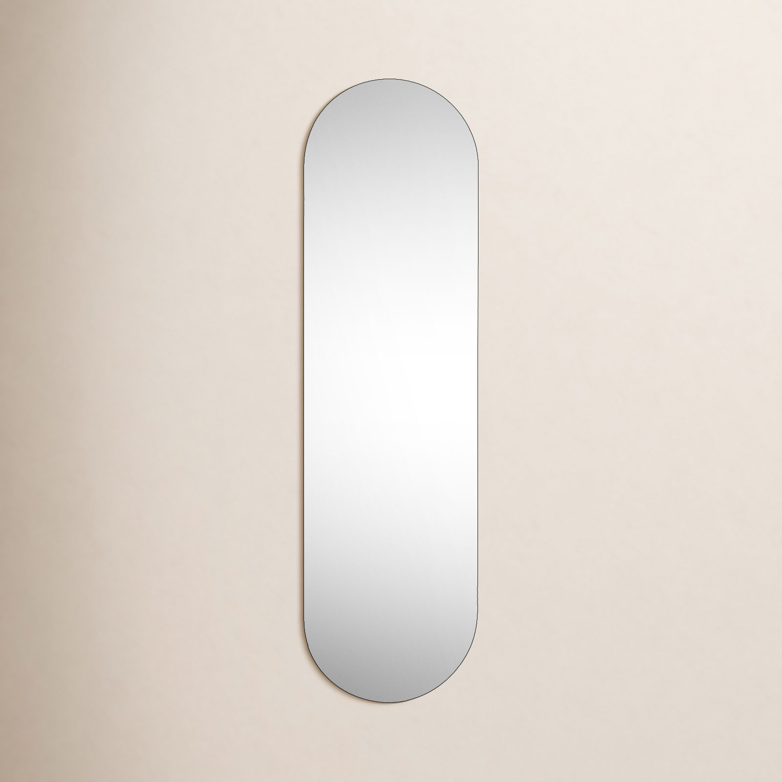 Verden Accent Mirror, Green, 72" x 20"