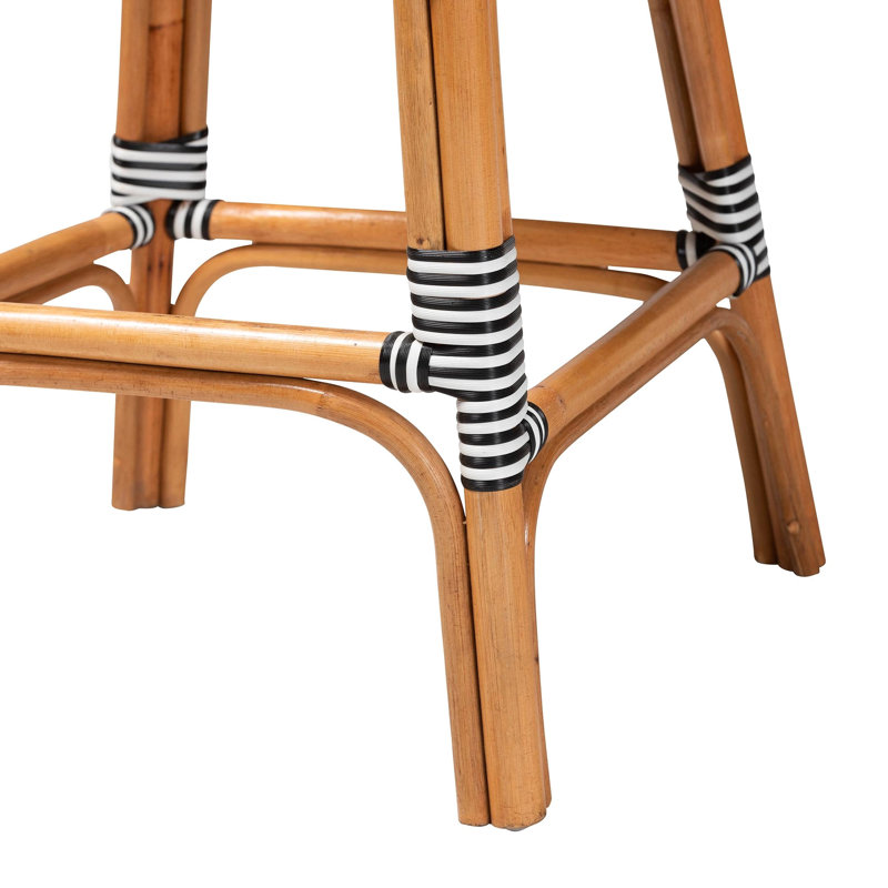 Tabouret de bar Classic French, 1, Lindquist, Noir / blanc