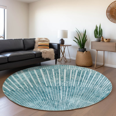 Cerrito Area Rug with Non-Slip Backing