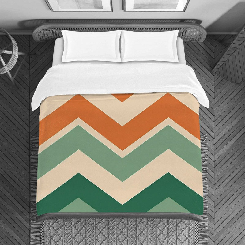 Housse de couette à chevrons, Housse de couette très grand