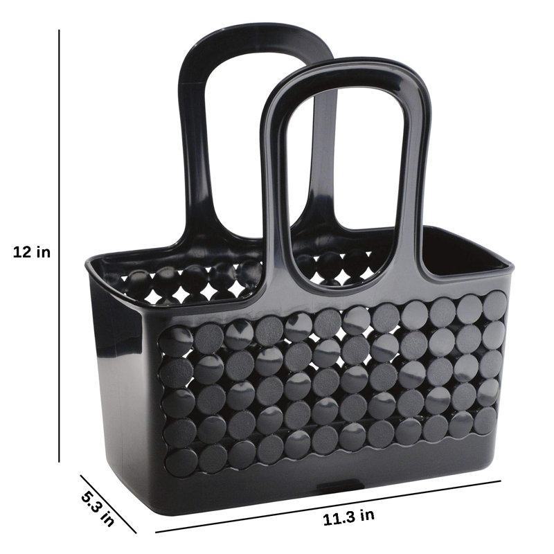 Serviteur de douche portable Orbz, Noir