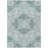 Machine Washable Indoor/Outdoor Claudian ACN1677 Teal Rug-104372748
