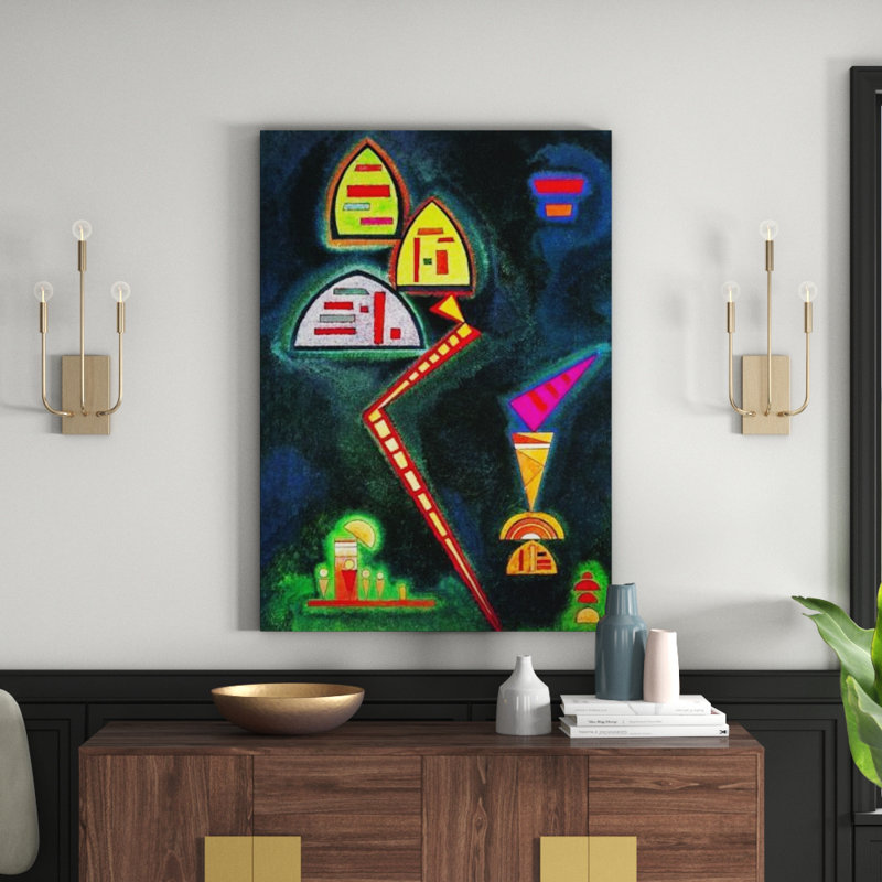 Wassily Kandinsky - Wrapped Canvas Print, 120cm H x 85cm W x 1.8cm D