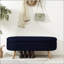 Banc de rangement avec repose-pieds ovale Luxury-125514317