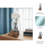 Arelli Novelty Glass Vase with Wood Stand-855112796