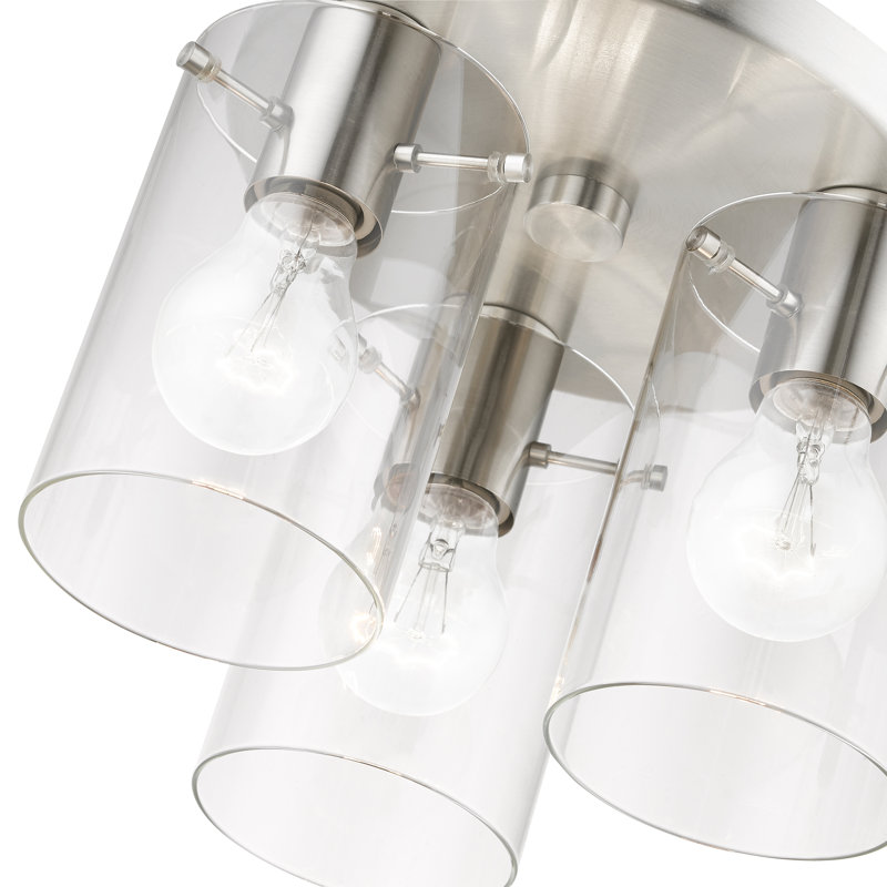 Whinney Glass Flush Mount