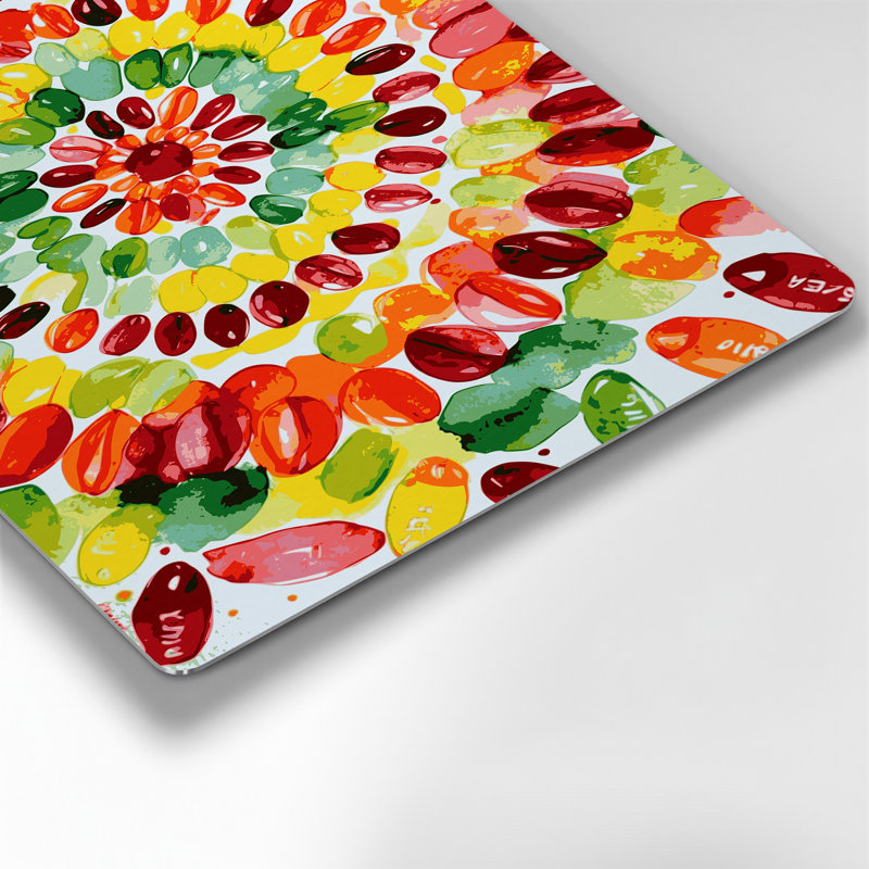 Art mural en métal Desserts Lifesavers, H 24 po x l 36 po