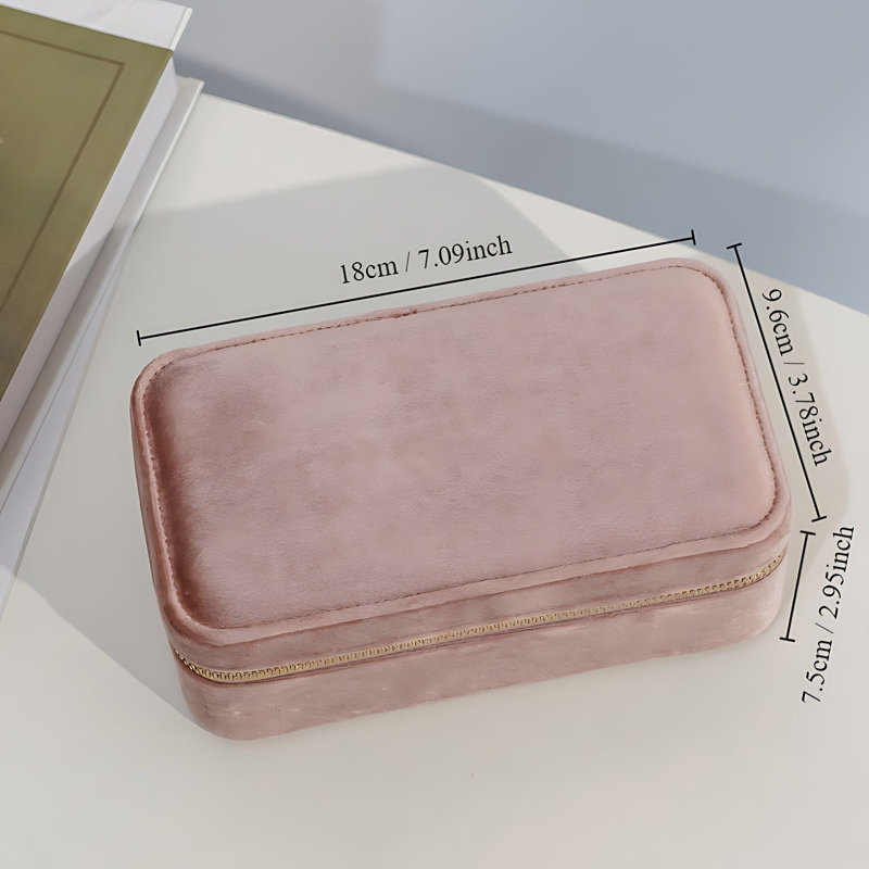 Boîte à bijoux +, Rose