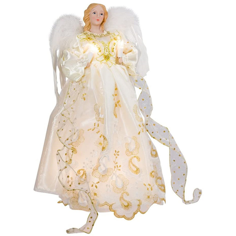 14.1'' Angels Lighted Tree Topper