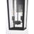 Messner Outdoor Wall Sconce in Black