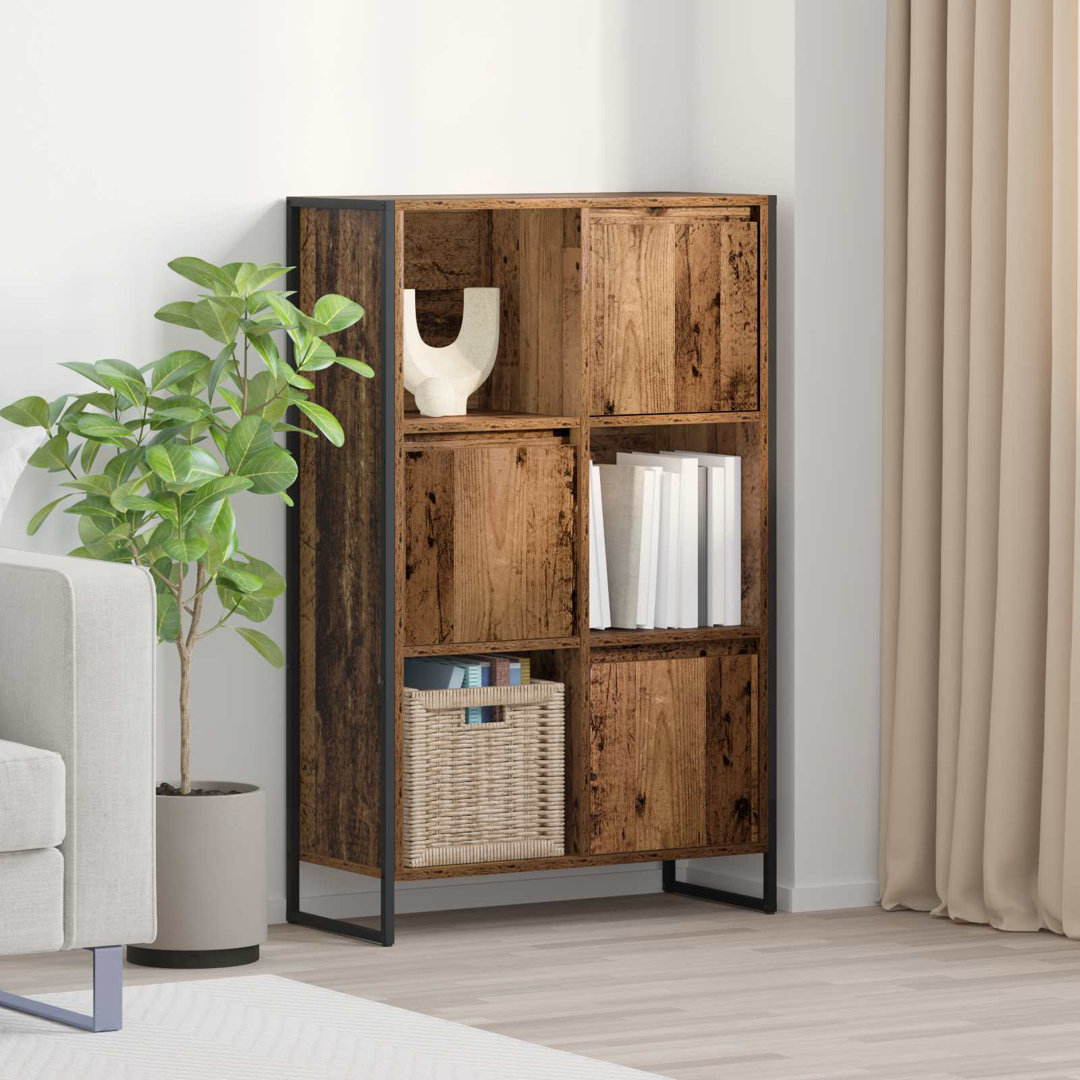 108cm H x 68cm W Steel Book Cabinet Bookcase