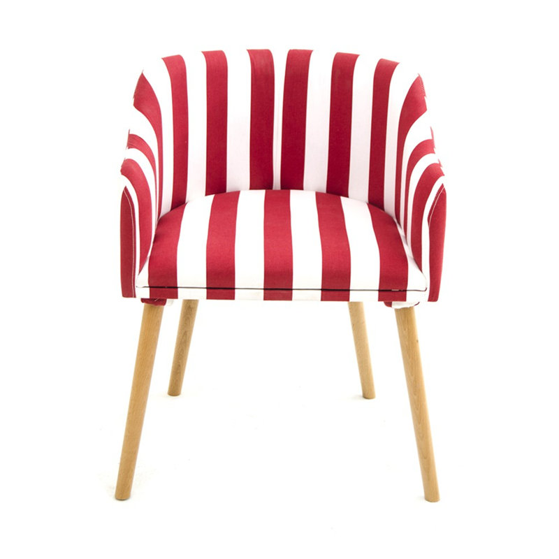 Fauteuil rembourré à oreilles