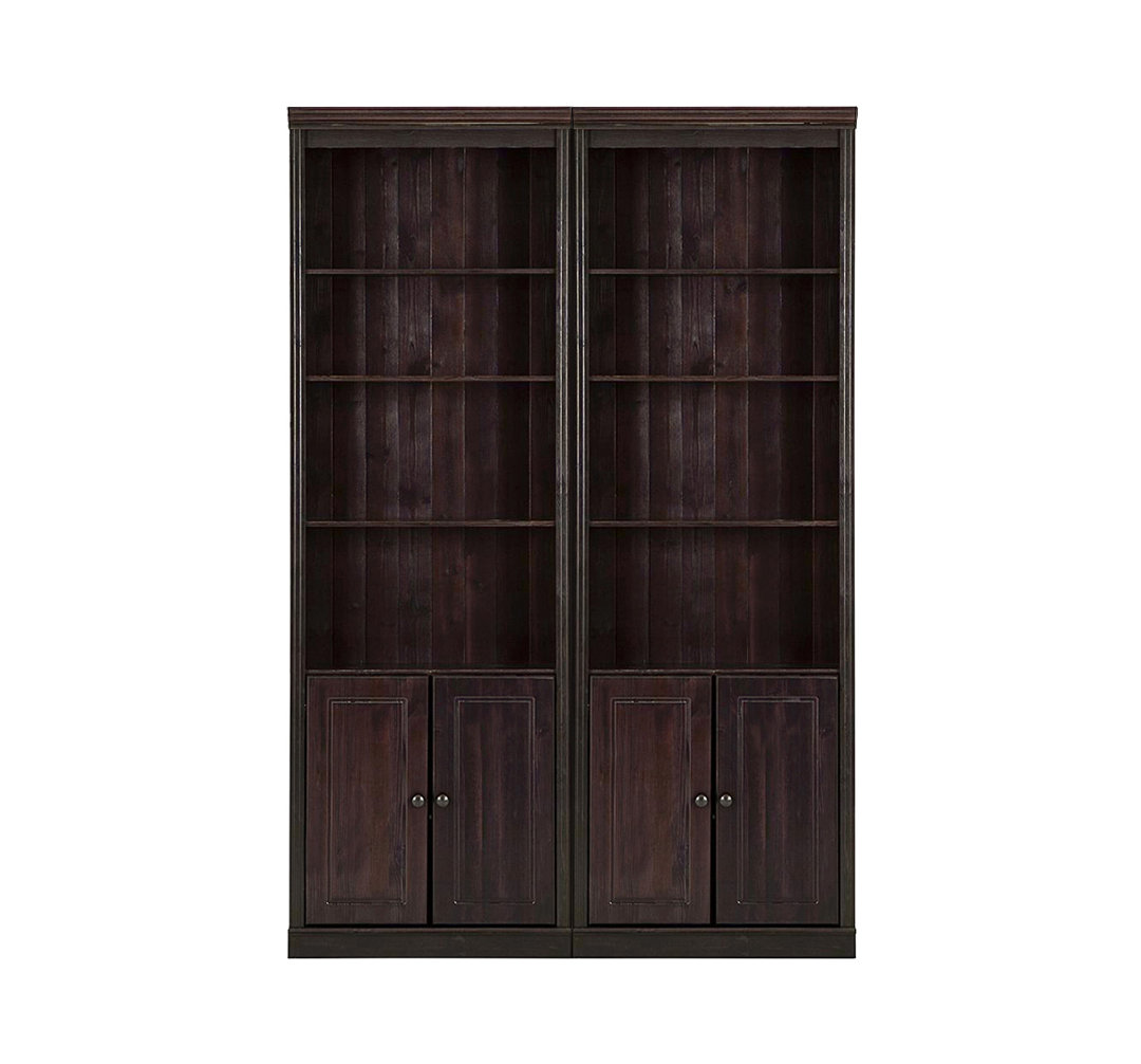 Dejarae 223cm H x 148cm W Library Bookcase