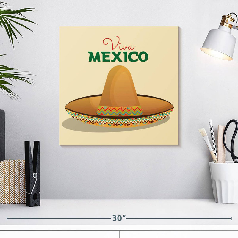 Tergel Viva, Mexique, Sombrero, H 16 po x l 16 po
