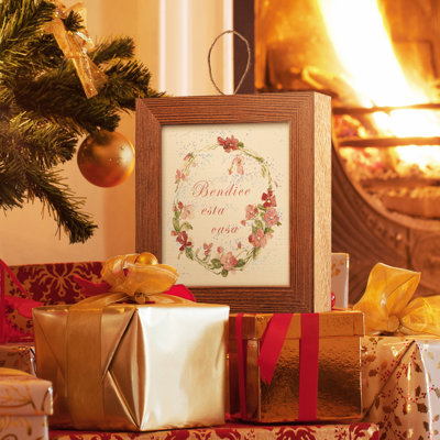 5.25'' Wood Photo Ornament